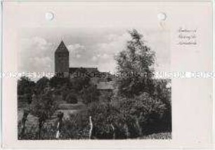 Parchim, Blick auf die Kirche St. Marien