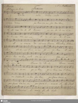 [Solo and coro:] Tenore