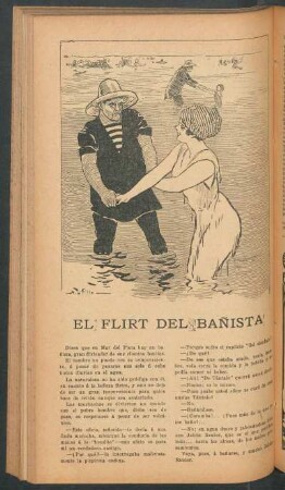 El flirt del bañista - [Publicidad]