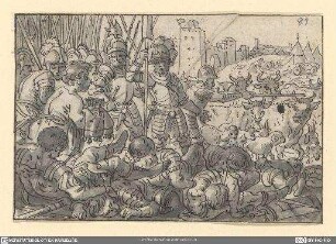 David befreit Kegila von den Philistern
