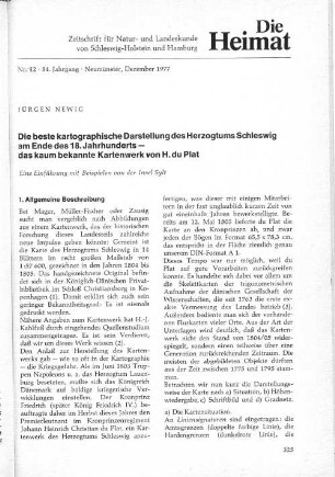 Nr. 12 84. Jahrgang Neumünster, Dezember 1977