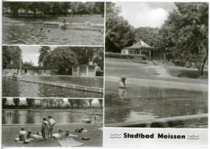Meißen. Stadtbad 4-tlg.