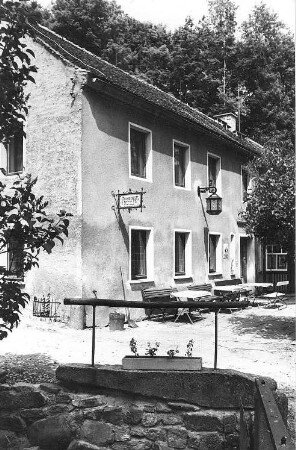 Löbau-Bellwitz. "Gemauerte Mühle" im Skalatal