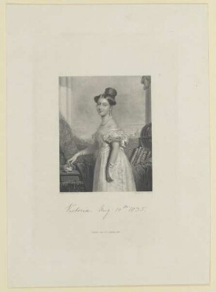 Bildnis der Victoria von England