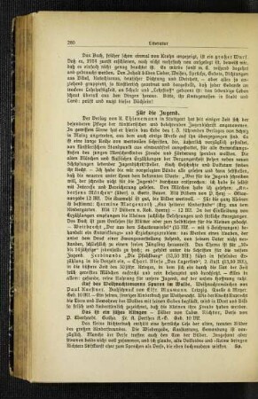 Für die Jugend