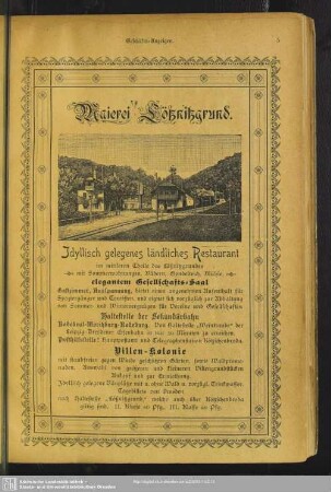 Anzeigen : Geschäfts-Anzeigen