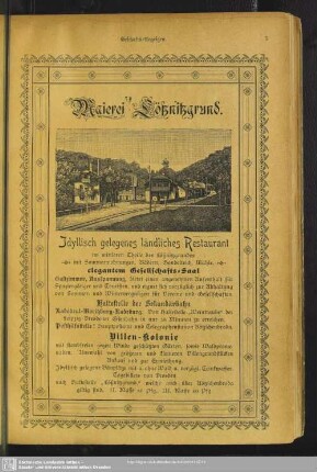 Anzeigen : Geschäfts-Anzeigen
