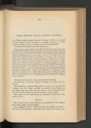 Thirty-eighth Annual General Meeting.