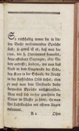 So reichhaltig immer die in diesem Buche vorkommenden Sprüche sind:[...]