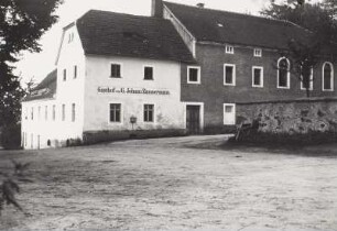 Gasthof : Gasthof (von G. Johann Zimmermann) mit Saalanbau