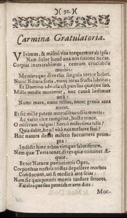 Carmina Gratulatoria