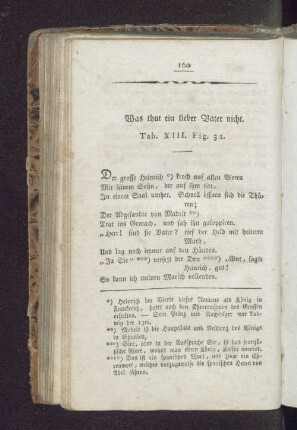Was thut ein lieber Vater nicht. Tab. XIII. Fig. 32.