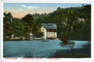 Lauenhain. Lauenhainer Mühle