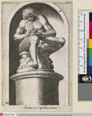Statua in Capitolio, ex ære