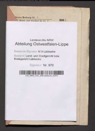 Erblasser: Nolte, Conrad Heinrich; Erblasser: Nolte, Christian Wilhelm: Abschluss eines Erbvertrags