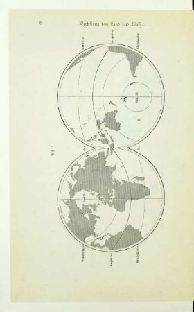Verteilung von Land und Wasser