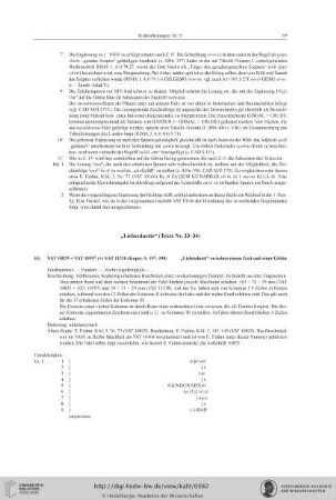 „Liebesduette“ (Texte Nr. 33−34)