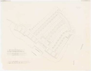 Städtebau, Stegreifaufgabe 3 Sommersemester 1932: Lageplan 1:1000
