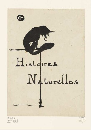 Histoires Naturelles, Umschlag der Folge, "Histoires Naturelles"