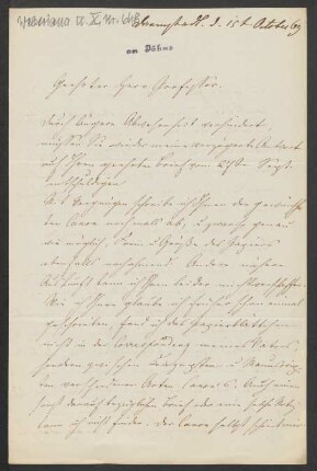 Brief an Friedrich Wilhelm Jähns : 15.10.1869