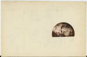 St. Bartholomäuskirche, Namedy: Detail Portal (aus: Skizzen- und Fotoalbum 2)