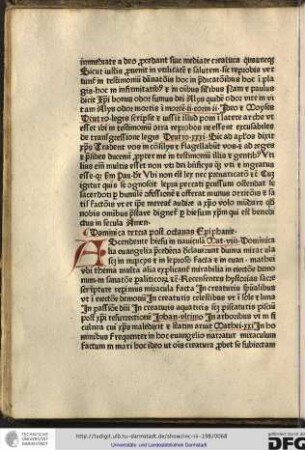 Ascendente Hiesu... Mat viii. Dominicalia evangelia precedentia declaverunt divina miracula scilicet in nuptiis et in leproso facta...