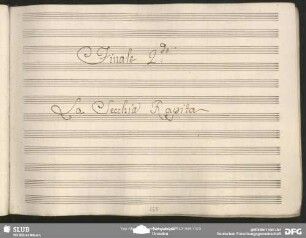 Finale II: "Le trombe i corni e i timpani"
