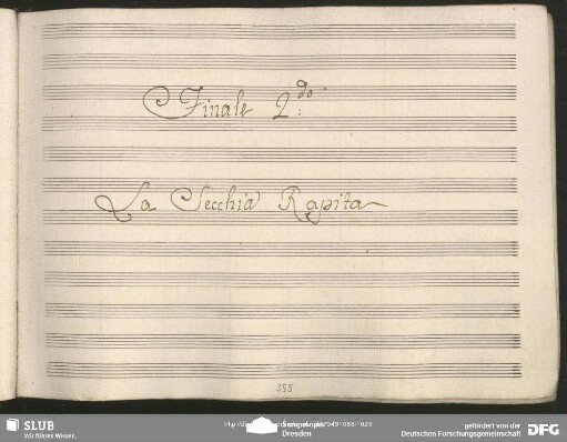 Finale II: "Le trombe i corni e i timpani"