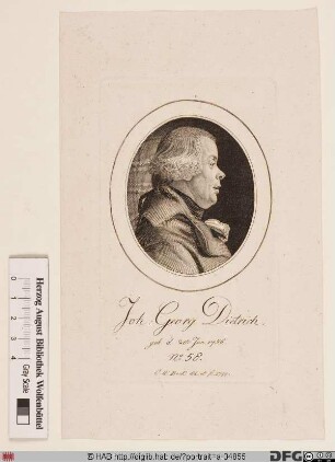 Bildnis Johann Georg Dietrich
