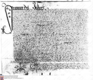 Seligenstadt: Vidimus bullarum Alexandri quarti pape super incorporatione ecclesie in Selgenstadt