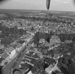 Altstadt von Perleberg : Blick in die Wittenberger Straße Richtung Nordosten