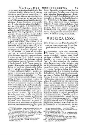 Rubrica LXXXI. - Rubrica XC.