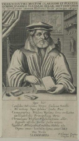 Bildnis des Johannes Sleidanus
