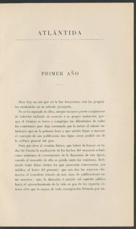 Primer año