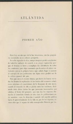 Primer año