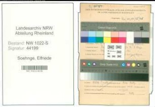 Entnazifizierung Elfriede Soehnge , geb. 15.09.1910 ()