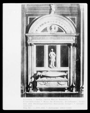 Grabmal des Rechtsgelehrten Bernardo Giugni (gestorben 1468)