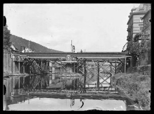 Bau der neuen Tauberbrücke