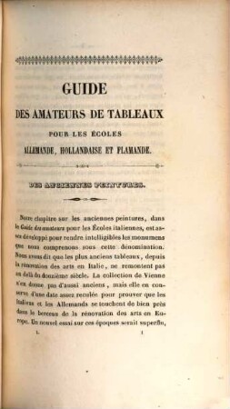 Guide des amateurs de Tableaux pour les écoles allemande, Flamande et Hollandaise, 1