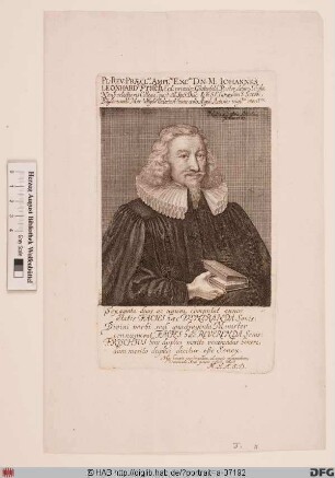 Bildnis Johann Leonhard Frisch d. Ä.