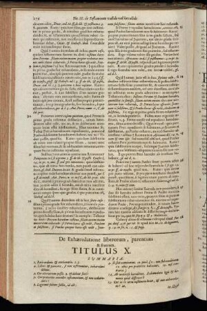 Titulus X. De Exhæredatione liberorum, parentum & fratrum.