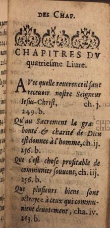 De l'imitation de Jesus Christ