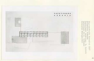 Gästehaus Askania (Diplomarbeit bei Kurt Dübbers): Grundriss Obergeschoss 1:200
