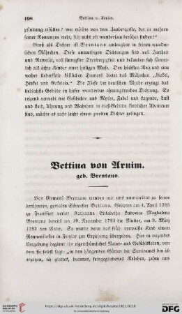 Bettina von Arnim