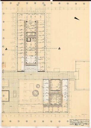 Physikalische Institute der Universität Köln: 2. Physik Grundriss EG, 1:100