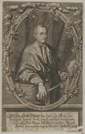 Bildnis des Johann Baptista von Helmont