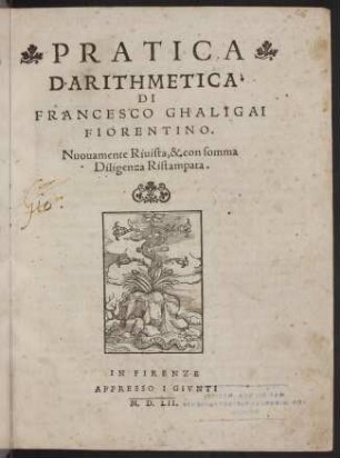 Practica d' arithmetica
