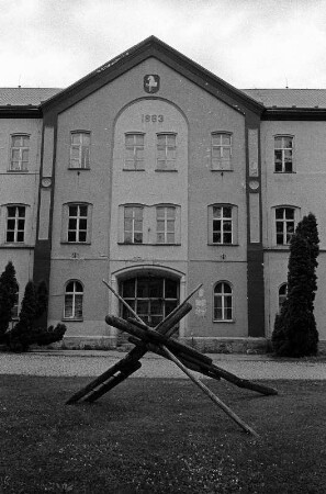 Pardubice : In Pardubice, anlässlich Ausstellung 2002: Jirí Lacina/ Frantisek Kyncl/Josef Prochazká/Bedrich Novotny