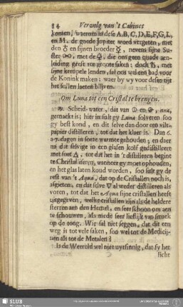 Om Luna tot een Cristal te brengen