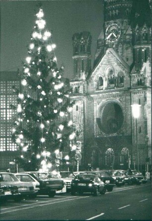 Gedächtniskirche zu Weihnachten